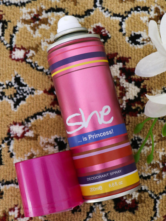 She Is Princess Deodorant Body Spray BS07 - 200ML