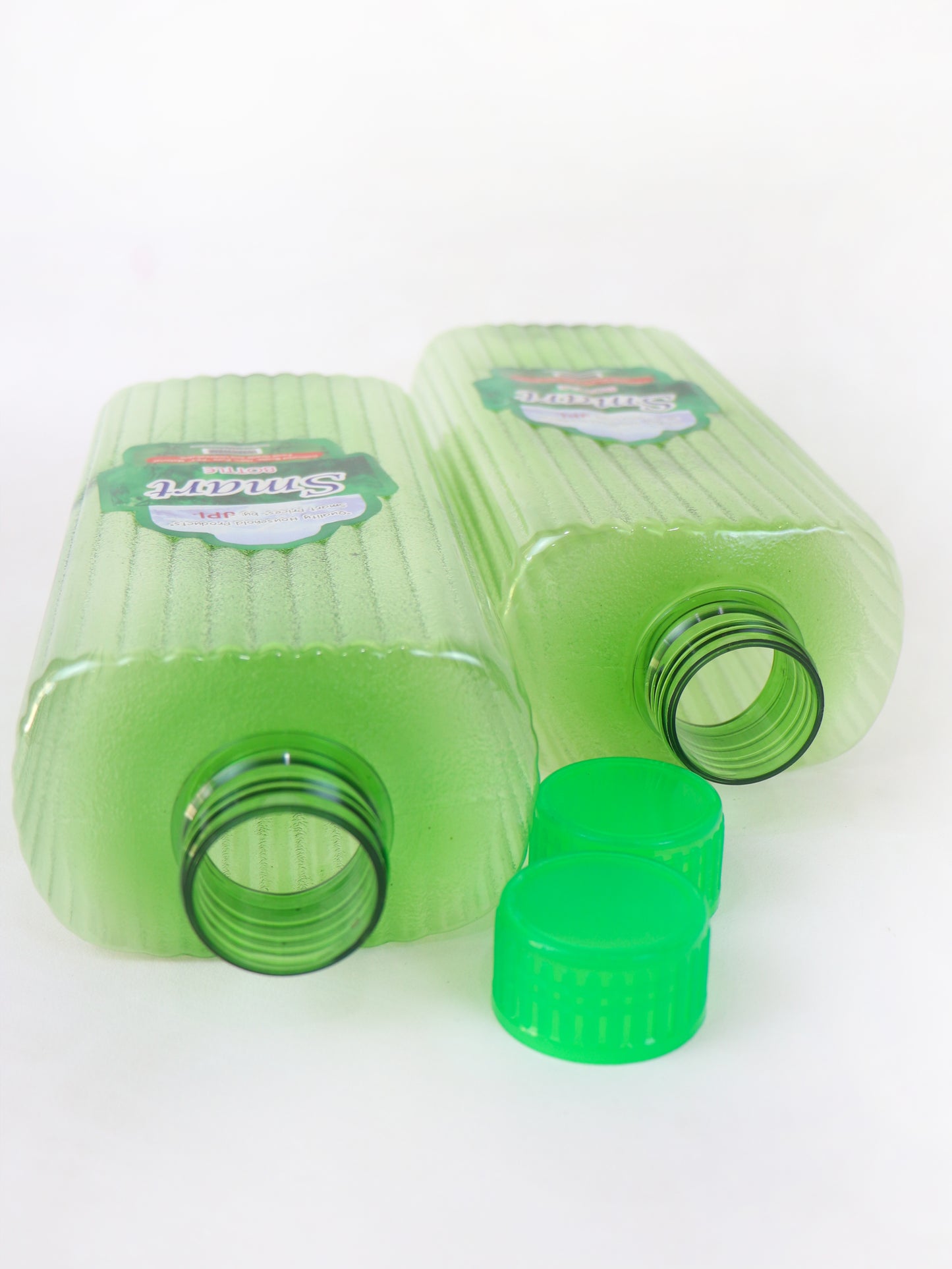 Smart Transparent Water Bottle Green