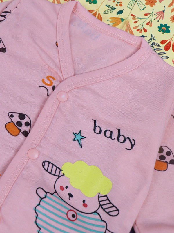 0Mth - 9Mth Baby Pink Baba Suit For Newborns BG NBS71