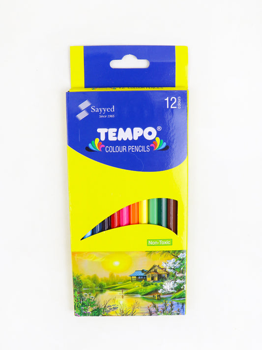 Pack Of 12 Tempo Colour Pencils
