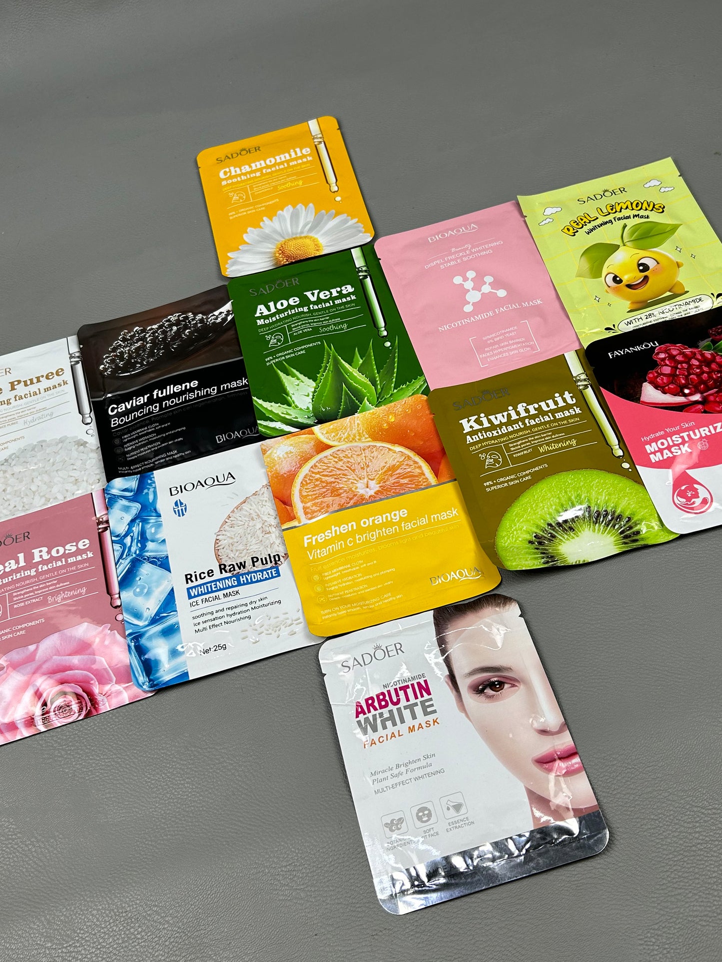 Nicotinamide Arbutin White Facial Sheet Mask