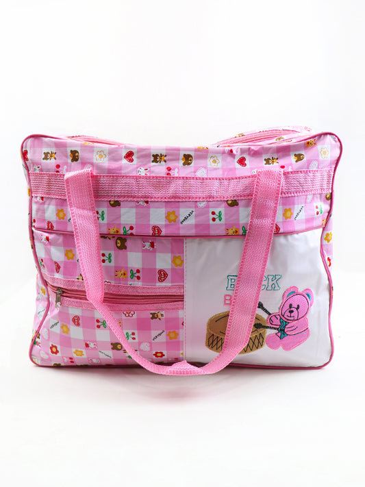 NBDB05 Newborn Baby Diapers Bag Pink - Multidesign