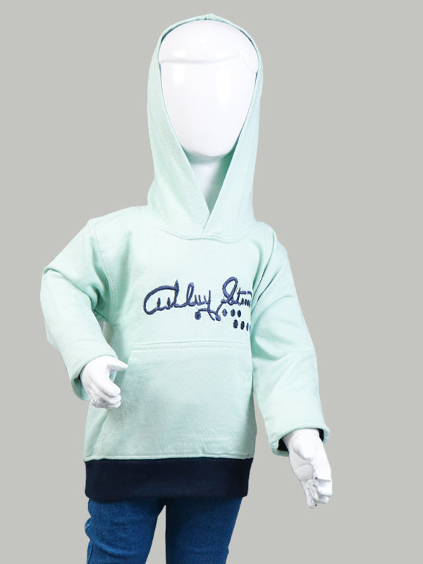 KH07 Kids Pullover Hoodie 1.5Yrs - 5Yrs S Light Green