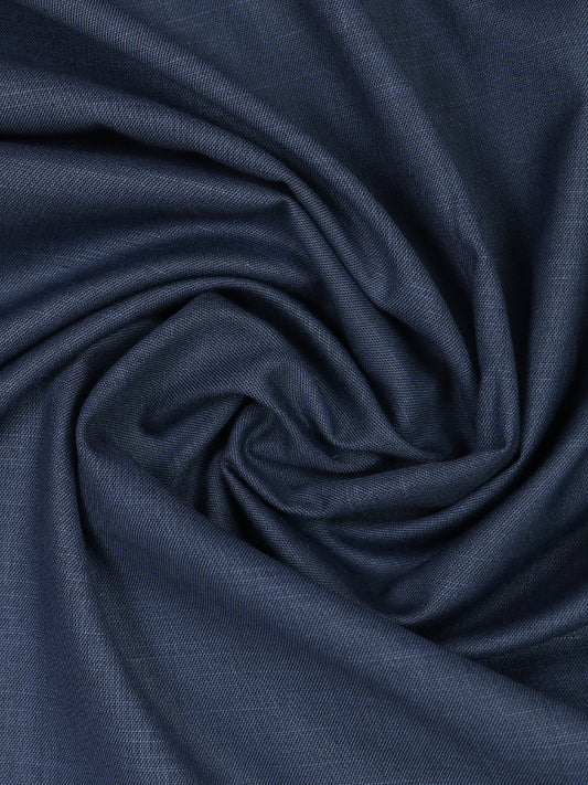 Men's Suiting Fabric For Pant and Coat Dark Blue