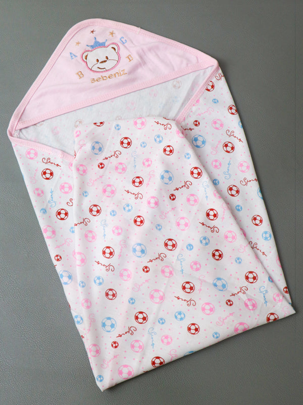 Light Pink Wrapping Sheet For Newborn NWS04