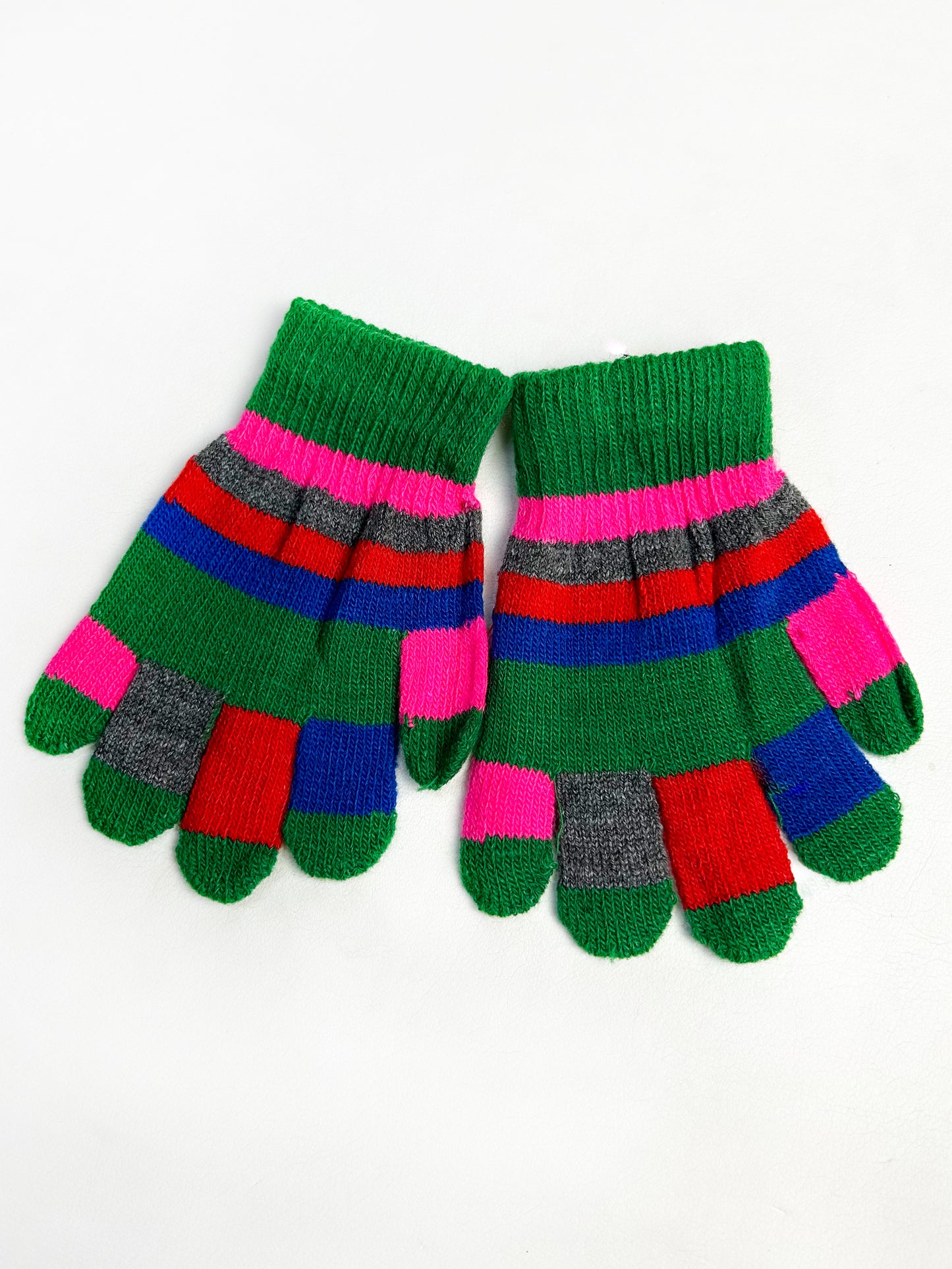 Multicolor Newborn Winter Gloves / Warm Children's Gloves / Unisex Full Finger Gloves KG05