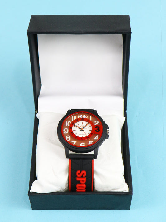 KWW10 Boys Wrist Watch Pomo Red