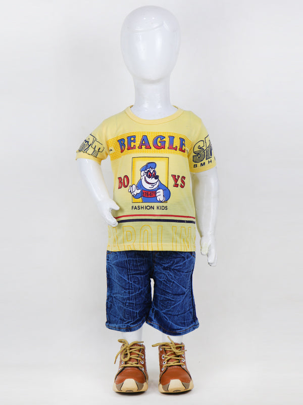 BS26 RG Kids Suit 1Yr - 4Yrs B Yellow