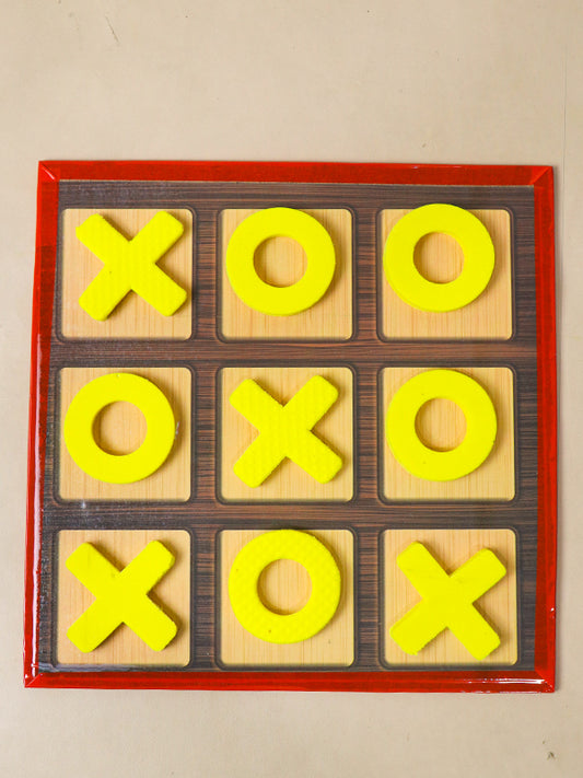 Wooden Tic Tac Toe Board Game