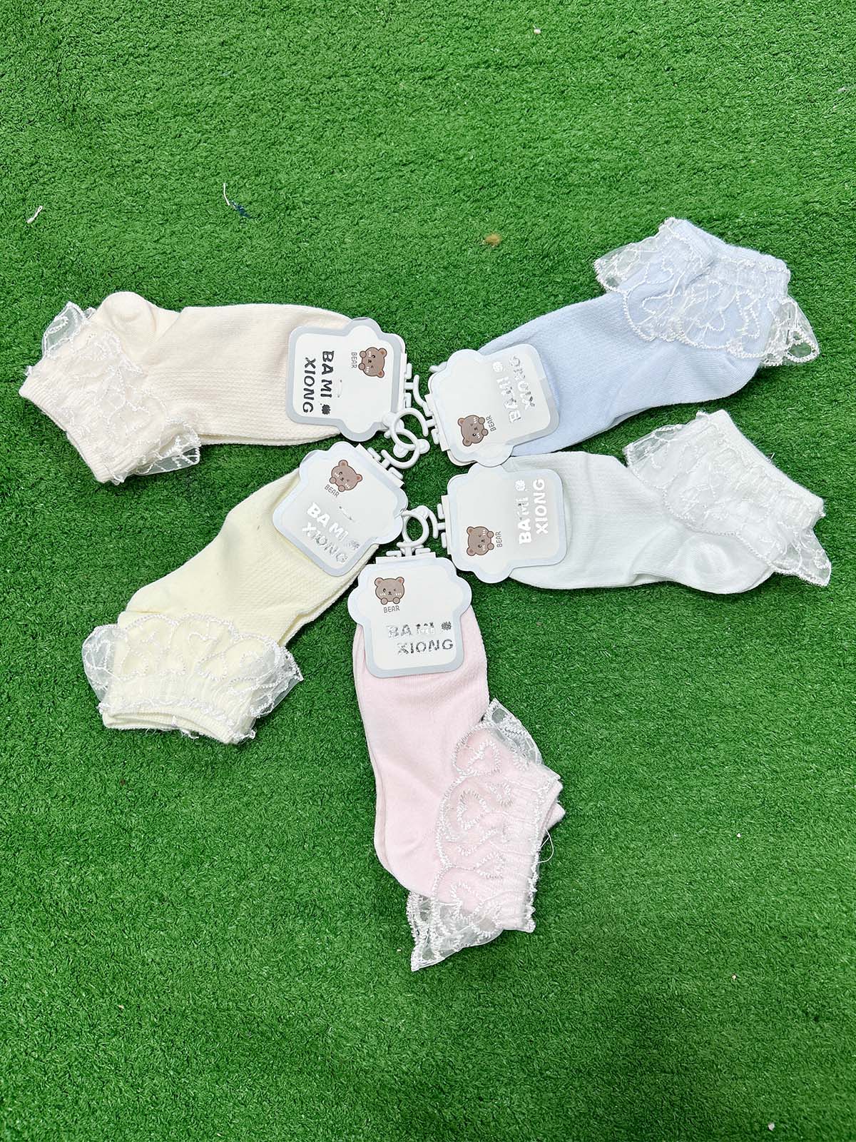 4Yrs - 7Yrs Socks For Girls - Multicolor KS29