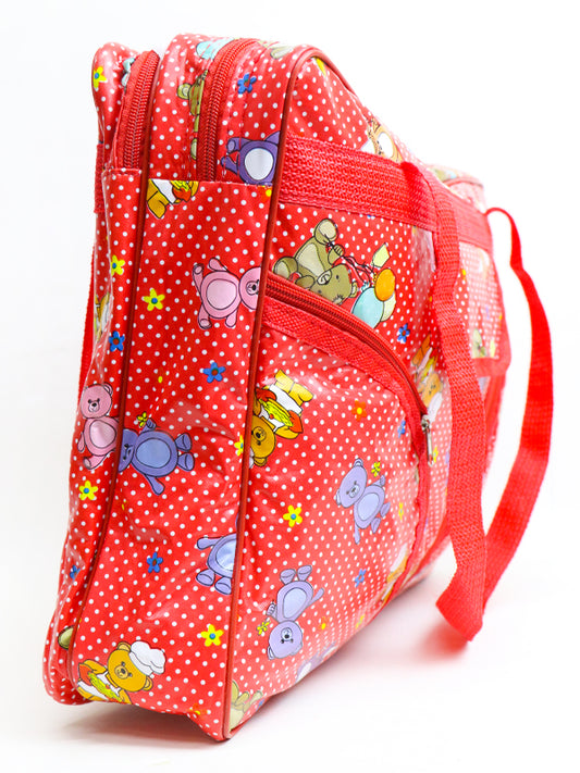 Newborn Baby Diapers Bag Baby Bear Red