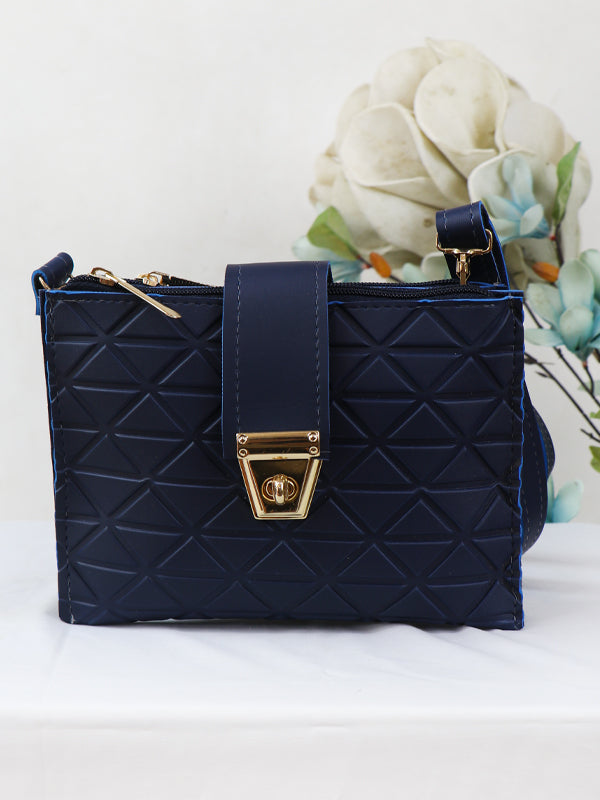 WHB36 Women's Handbag Navy Blue