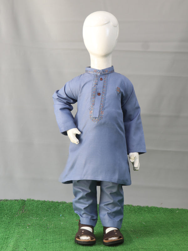 BKP10 IM Boys Kurta Pajama 2Yrs - 14Yrs Blue