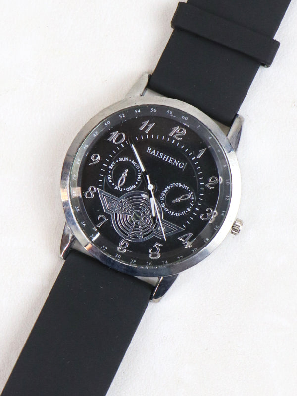 MW12 Men's Baisheng Watch Black