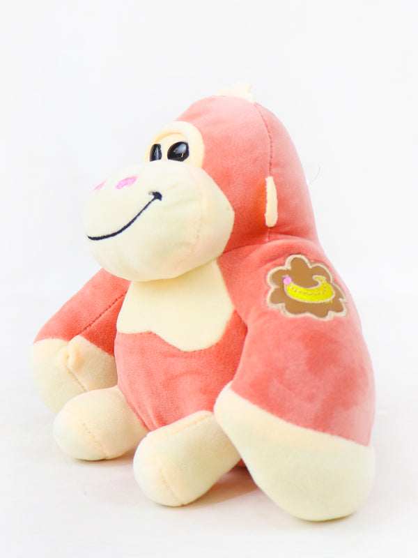 Little Monkey Stuffed Toy for Kids Light Pink