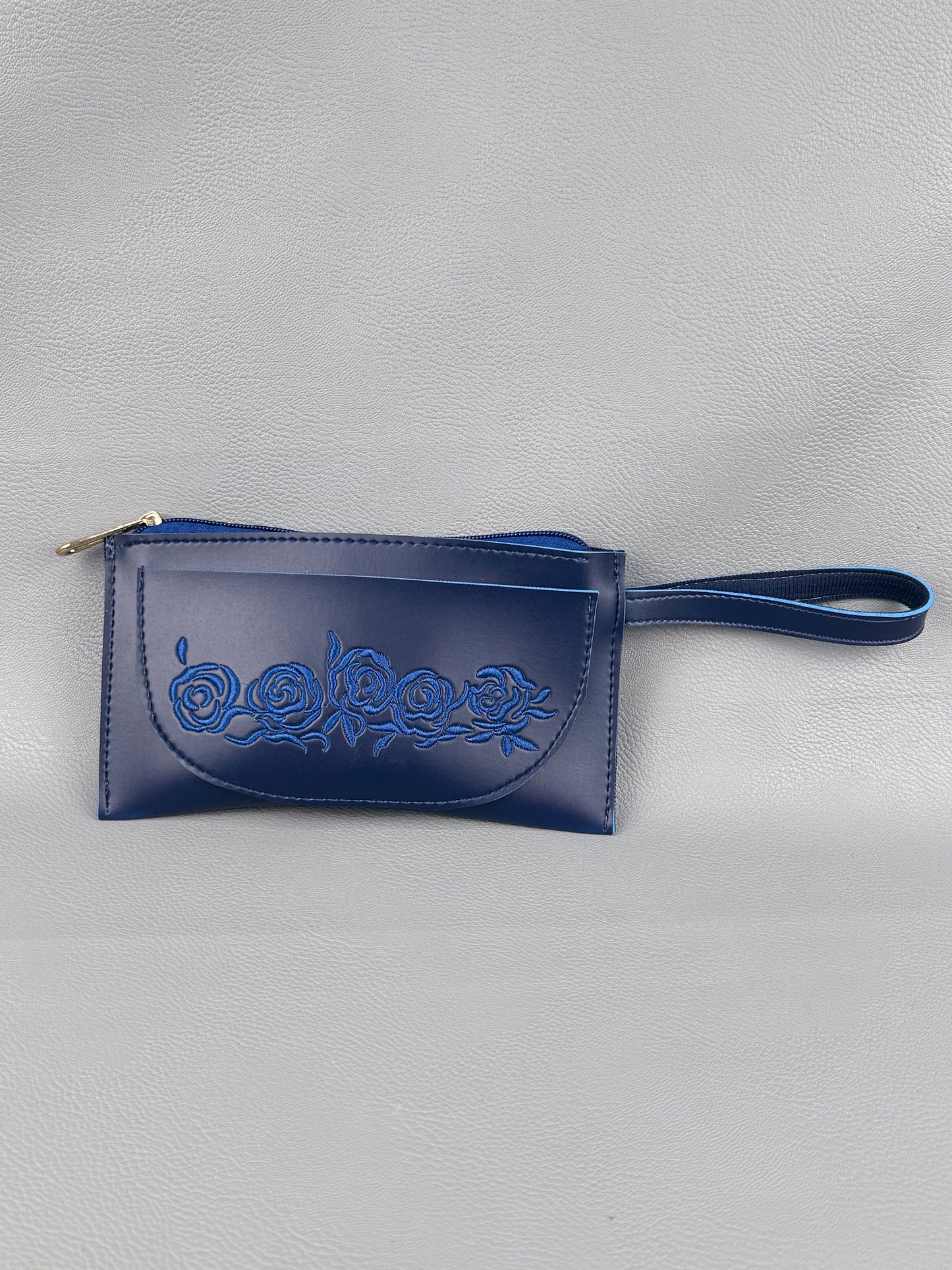 Dark Blue Hand Pouch For Women's WHB73