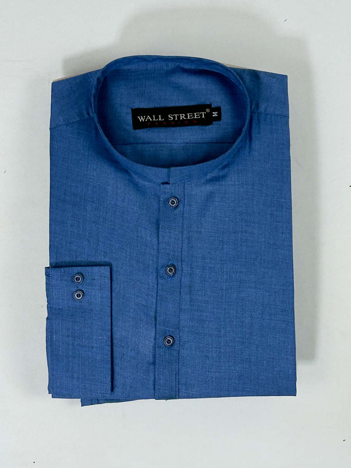 P831-2 Ink Blue Stitched Kurta Pajama Suit For Men MSK282