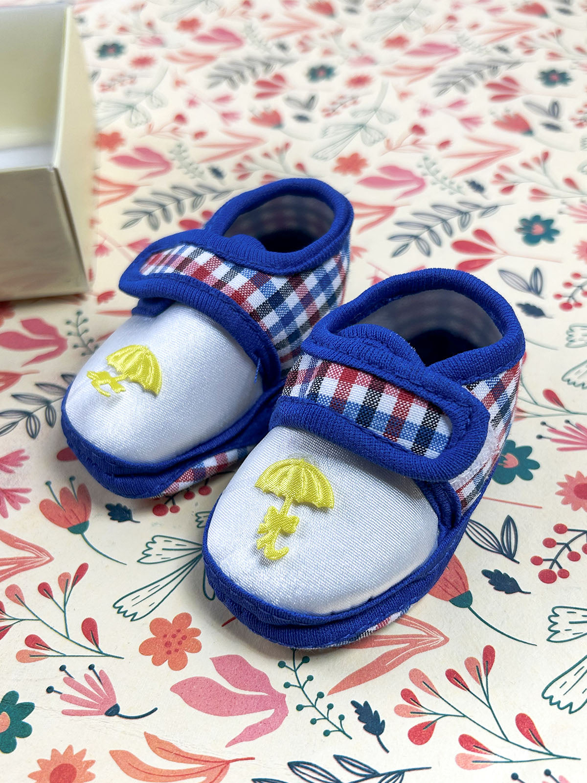Blue Bootie For Newborn NB114