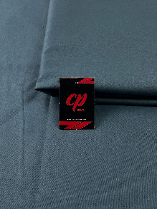 Deep Slate Blue Men's Suiting Fabric For Pant and Coat 02 MUS10
