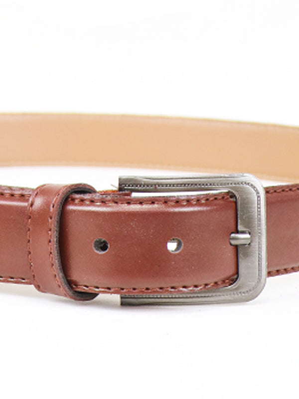 Classic Men's Leather Belt Electric Brown MB33