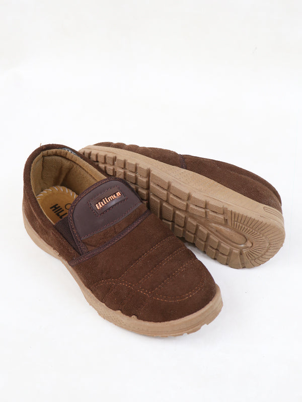 MJS19 Men's Slip-On Casual Shoes Brown