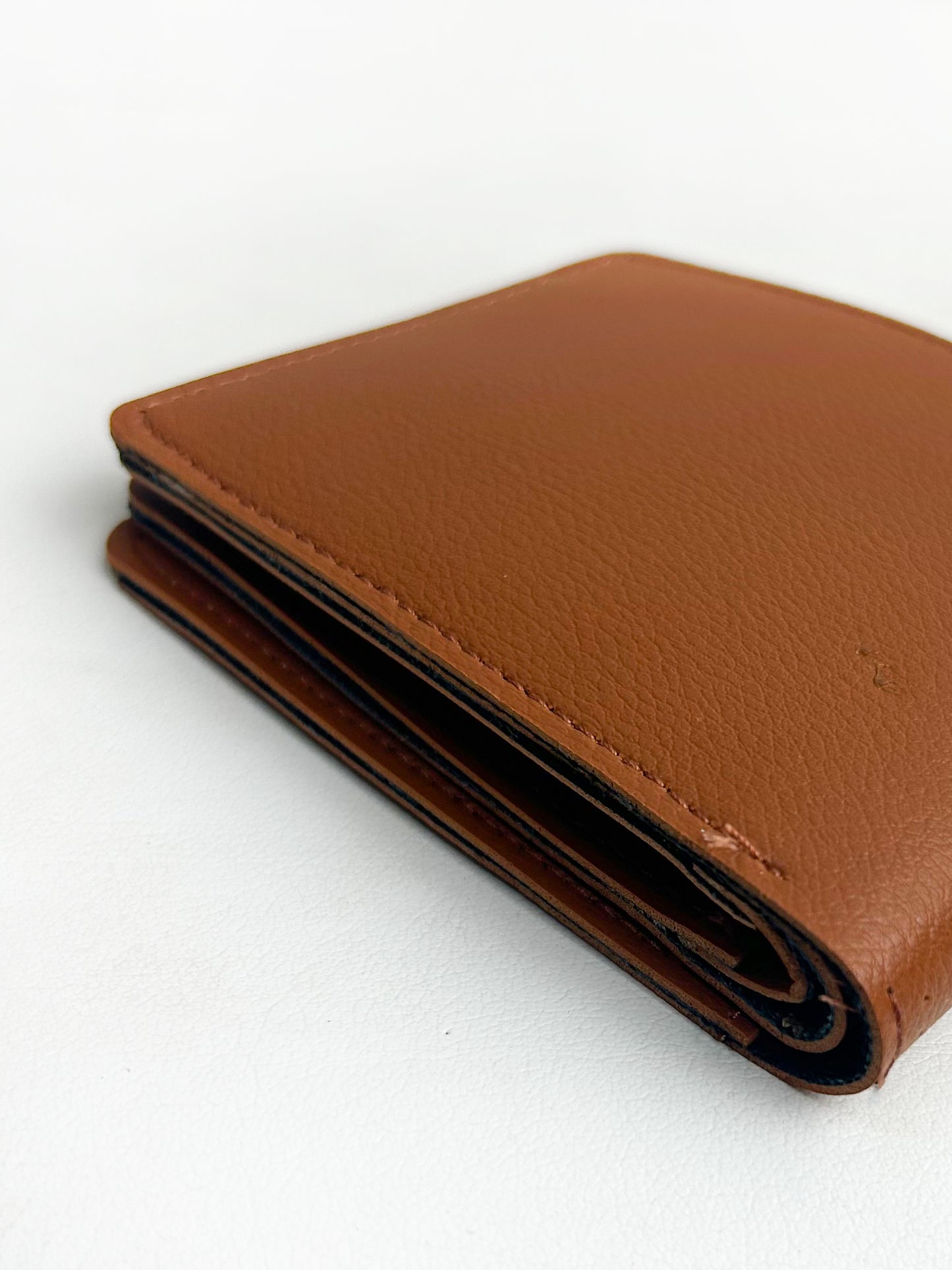 Brown Syn-Leather Wallet For Men MW01