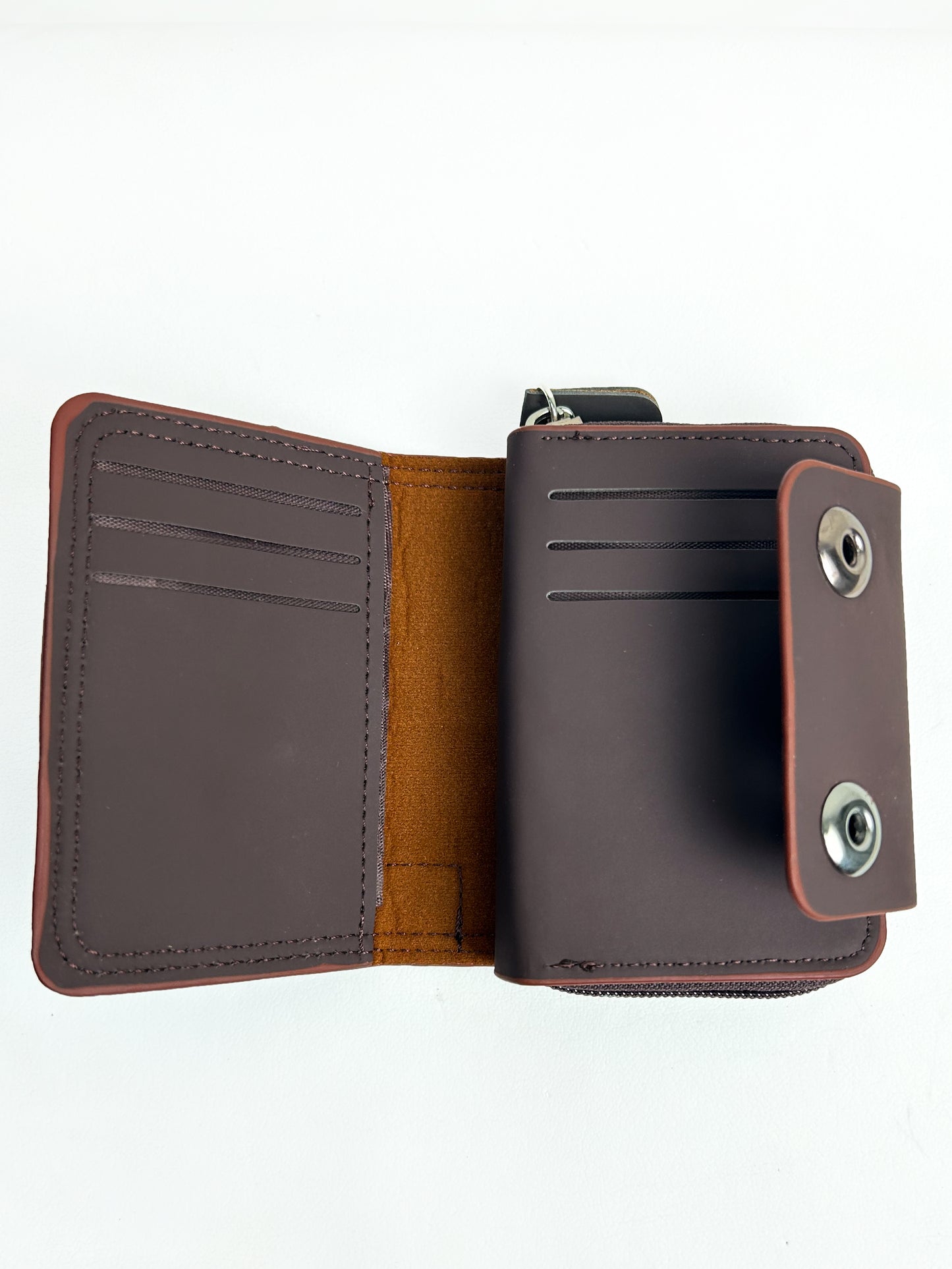 Brown Syn-Leather Wallet For Men MW18