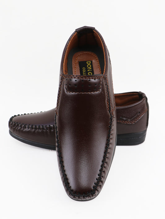 8Yrs - 17Yrs Dark Brown Formal Shoes for Boys BS87