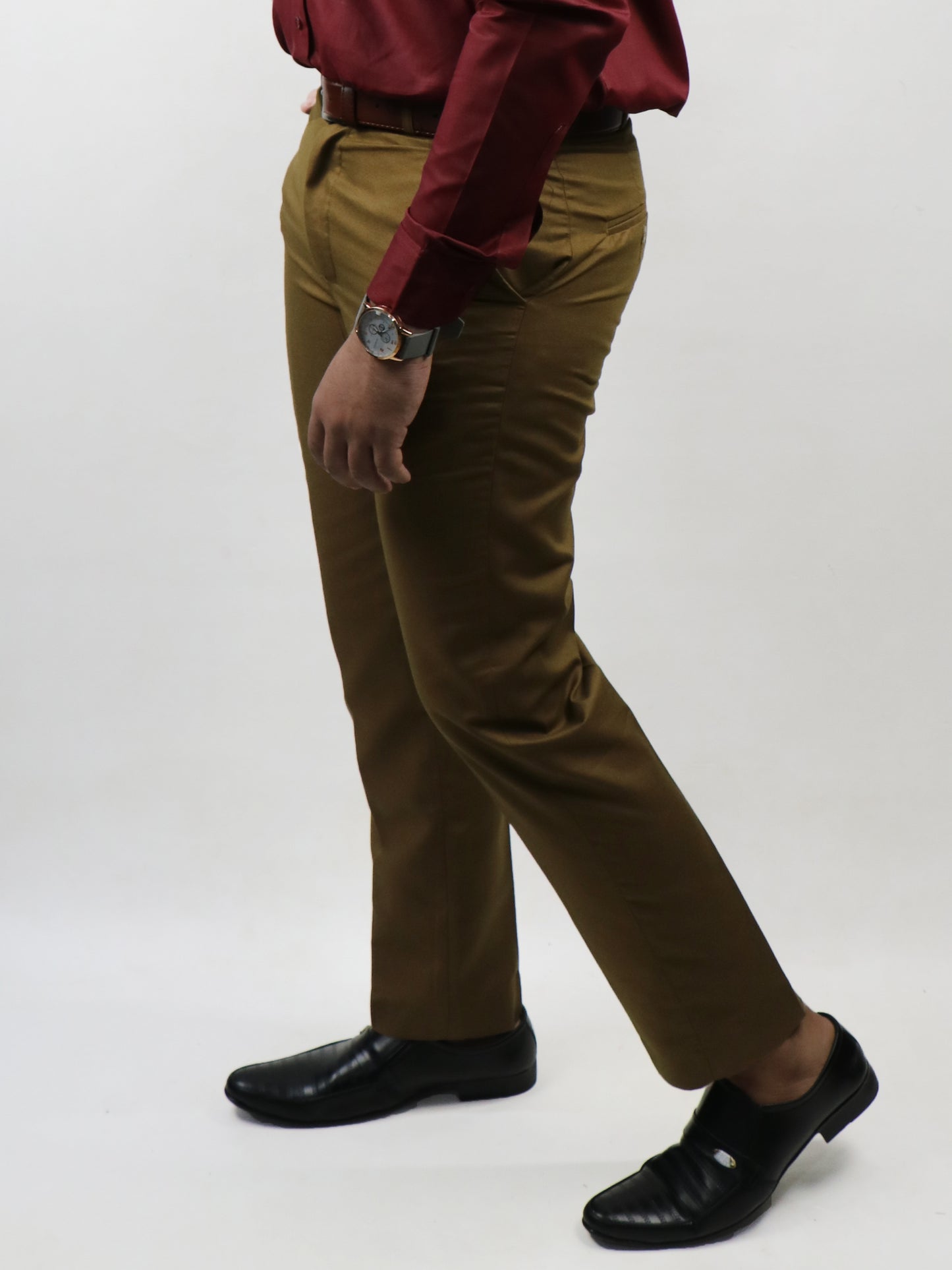 Mocha Brown Formal Dress Pant For Men MFP58