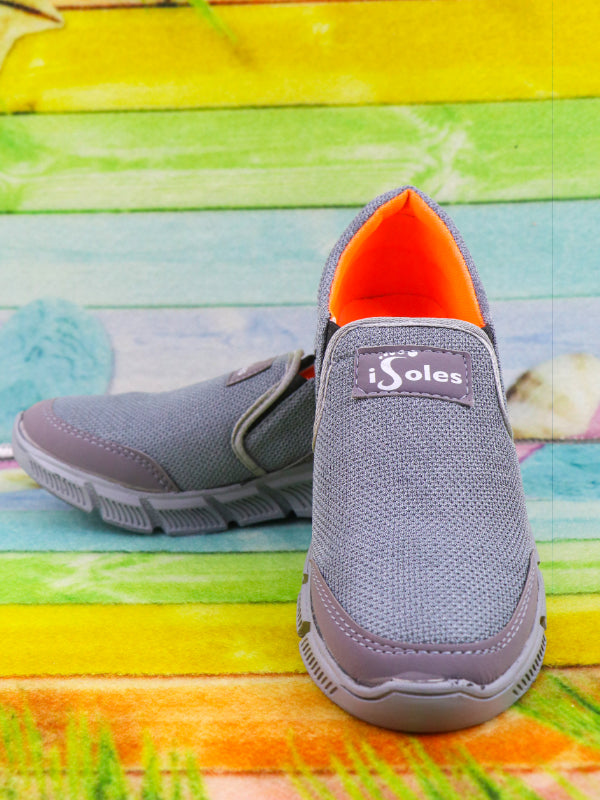 Light Grey Sneakers For Men LA MJS72
