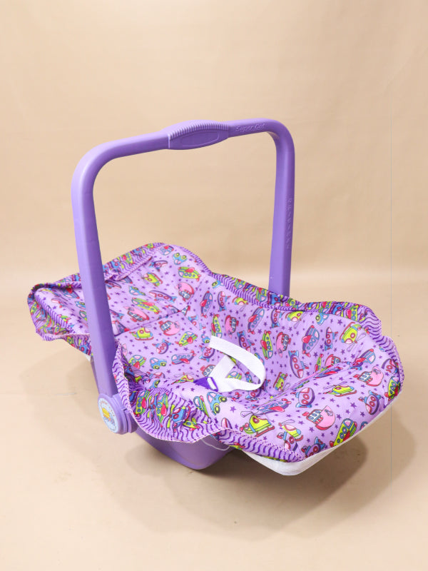 Purple Carry Cot For New Born / Rocker & Sleeping Carrier Seat For Babies