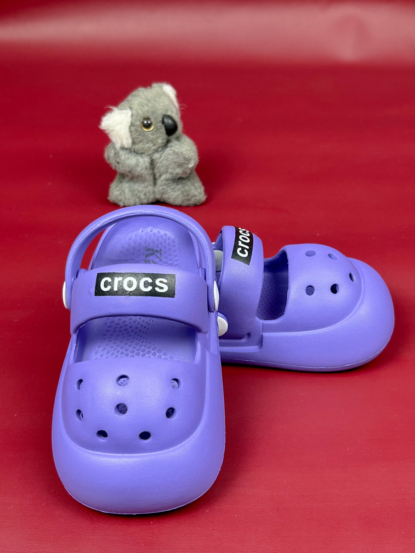 Purple Casual Soft Crocs for Kids KS29