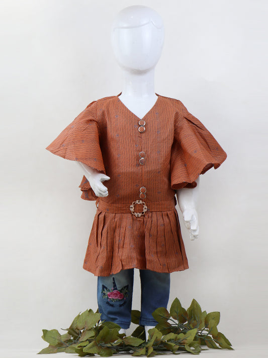 GS04 TG Girls Suit 1Yrs - 4Yrs Brown