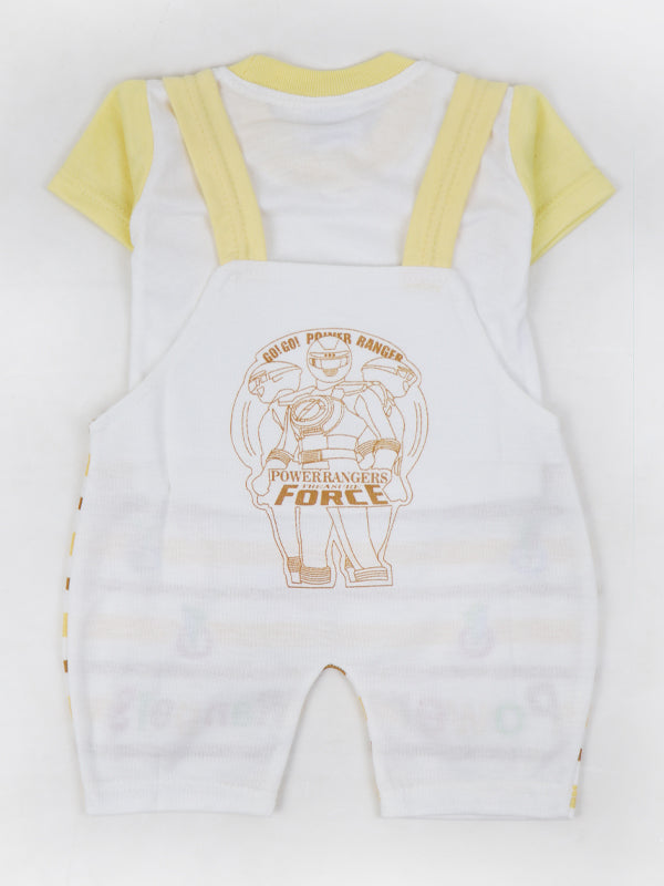 NBS05 HG Newborn Baba Romper 0Mth - 6Mth Force Yellow