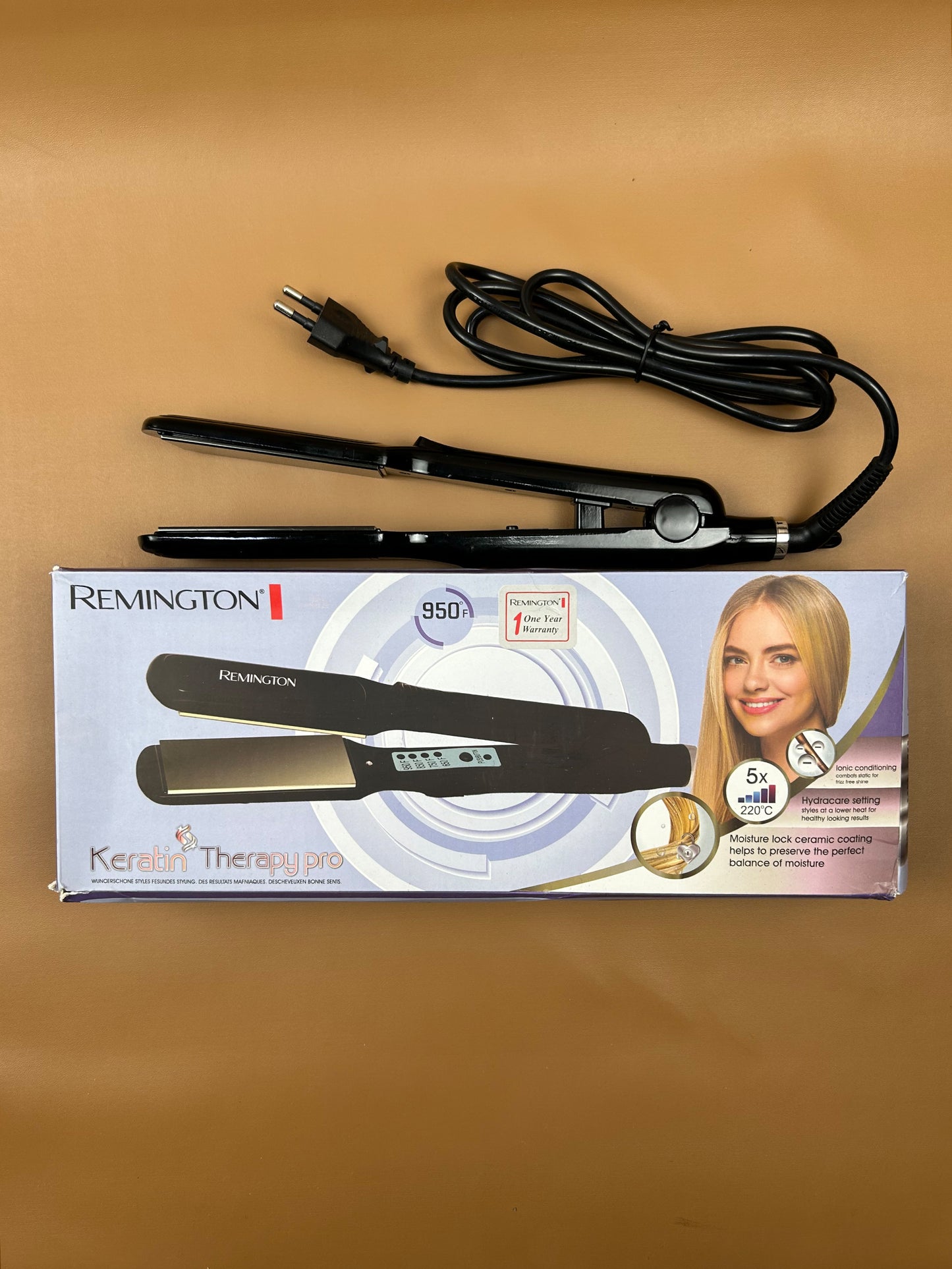 Remington Keratin Therapy Hair Straightener