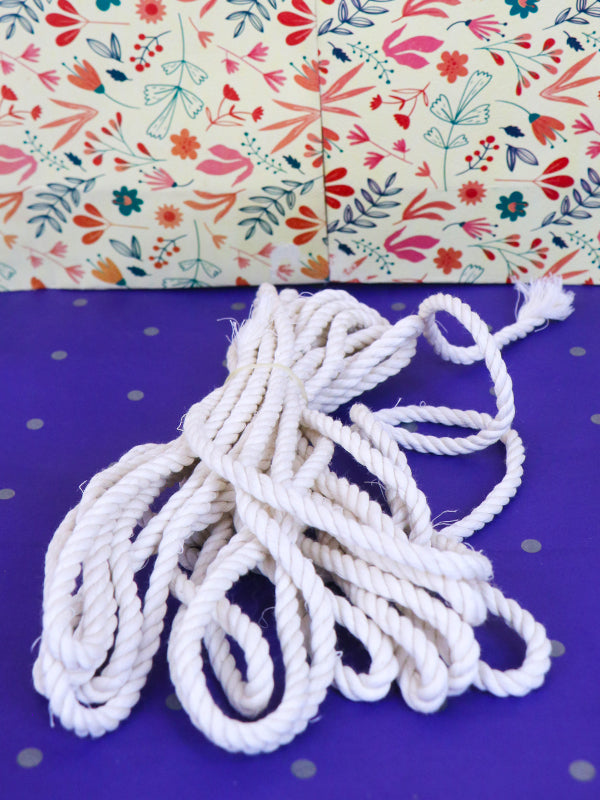 White Cotton Rope/Clothes Drying Rope