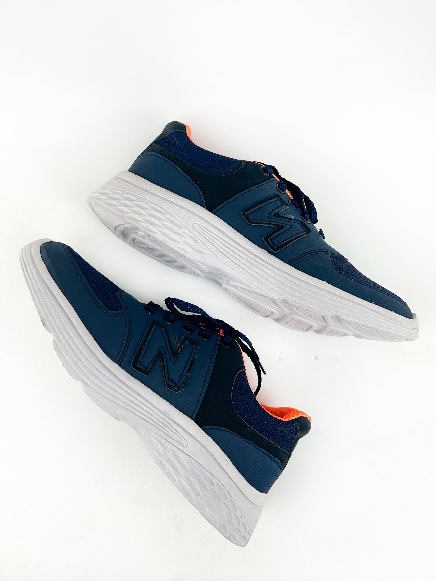 Navy Blue Sneakers For Men MJS93