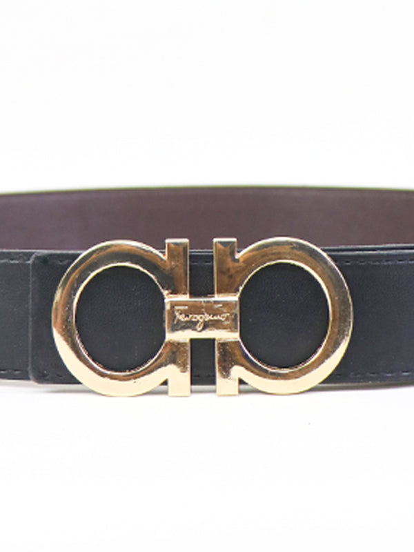 Gold on sale ferragamo belt