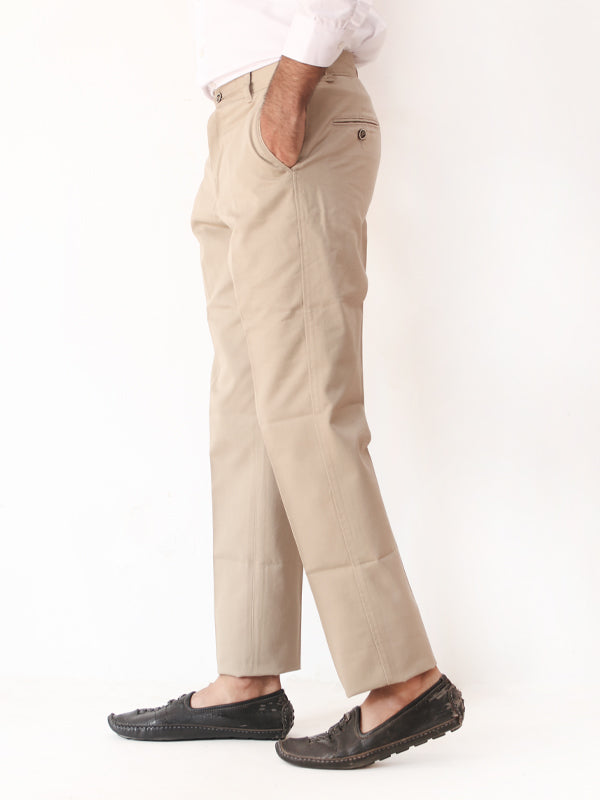 MWF08 Men's Wrinkle Free Pant Light Fawn