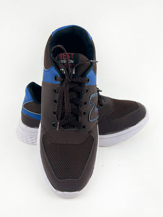 Dark Brown Sneakers For Men MJS95