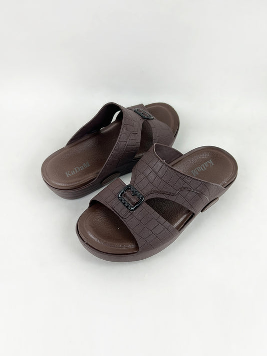 Brown Casual Slipper For Men MC52