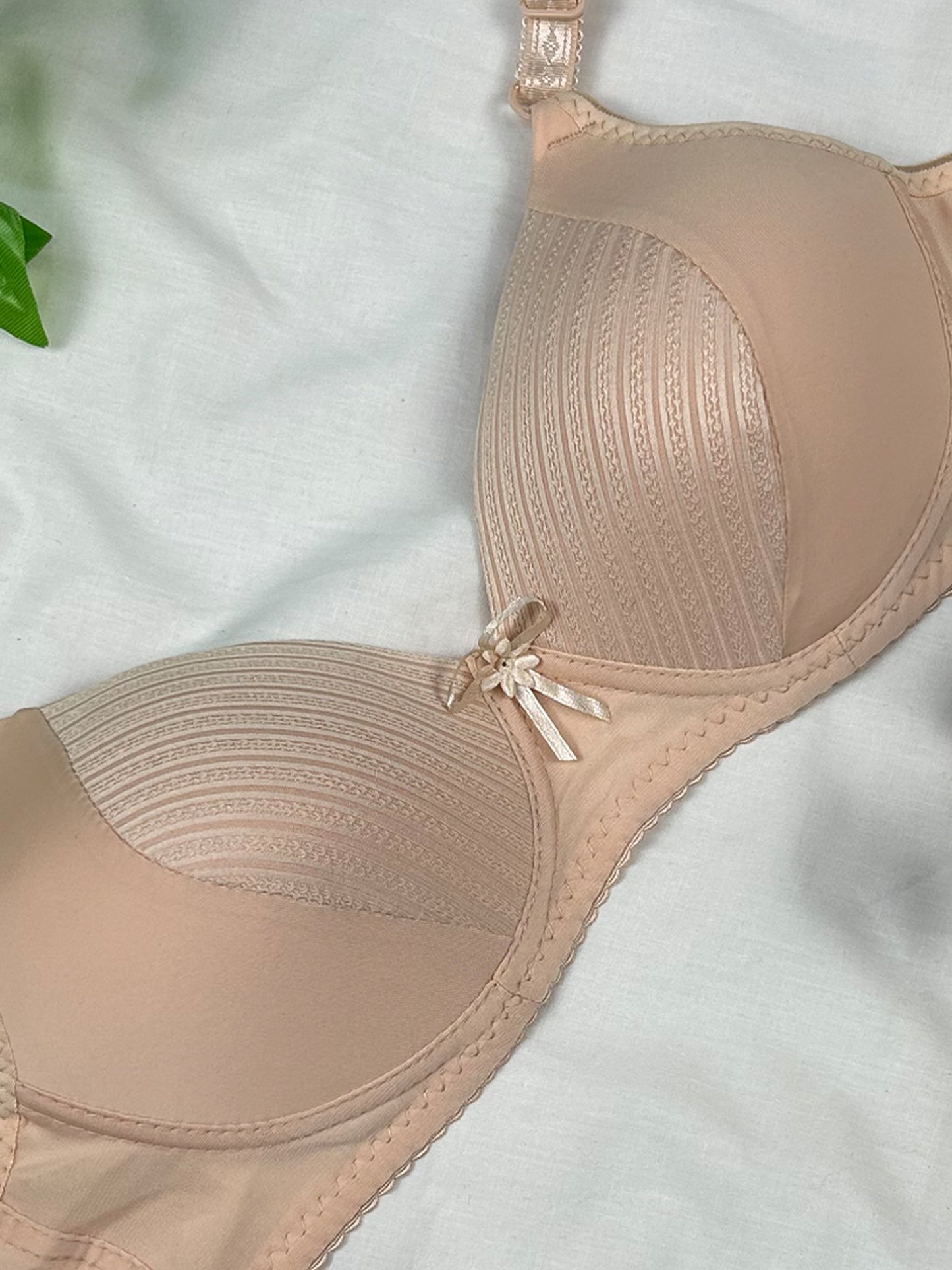 Beige Padded Bra For Women LB41