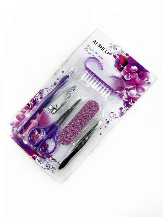 Pack of 6 Piece Nail Care Kit For Body Care C21