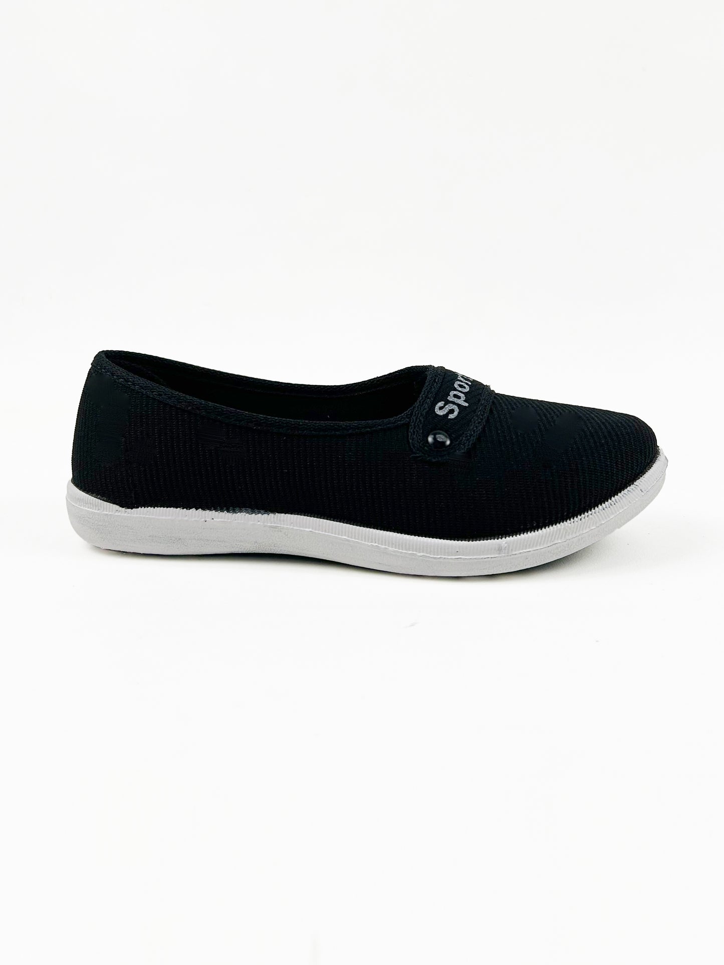 Black Casual Pumps For Women WP08