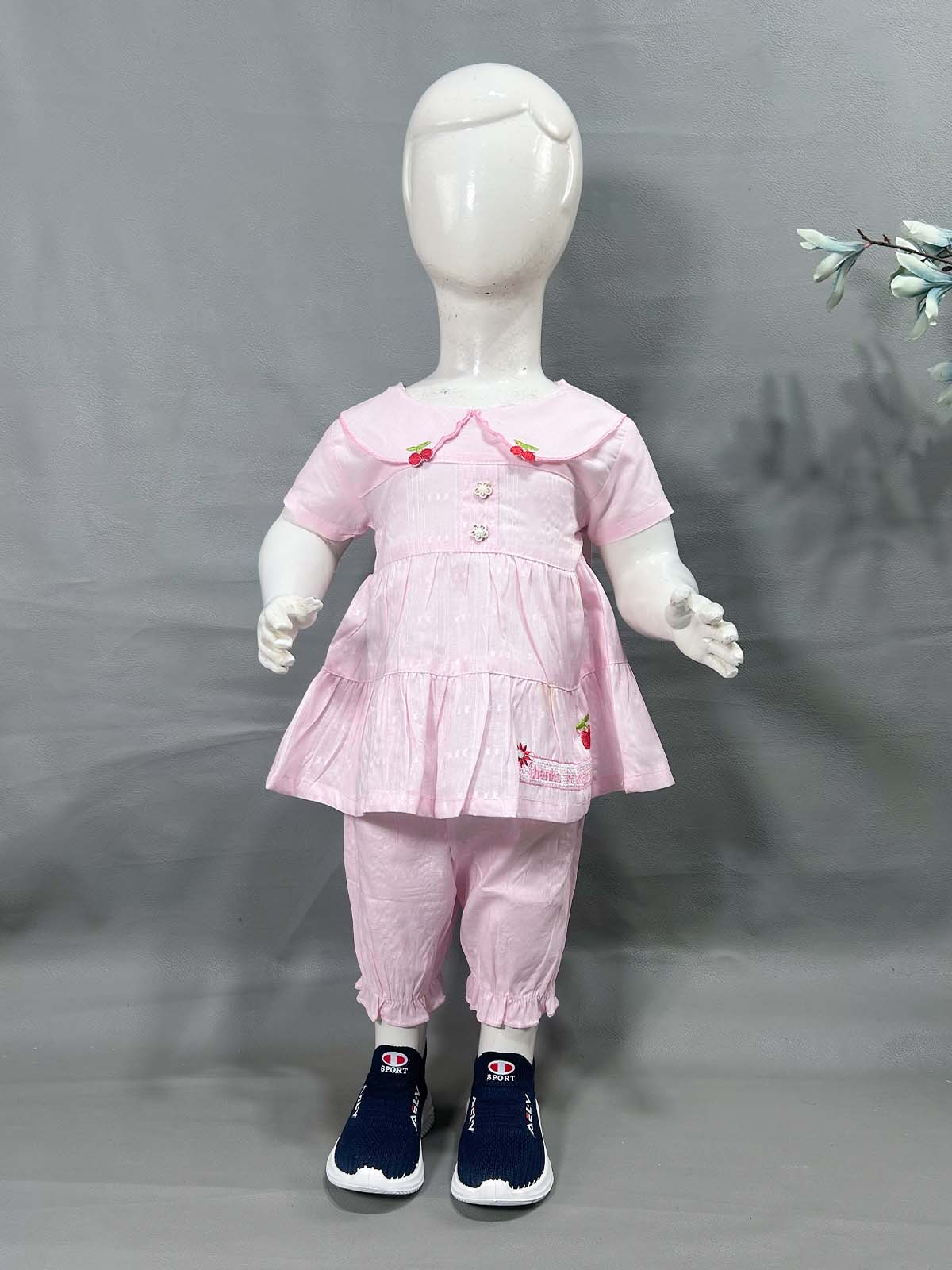6Mth - 12Mth Pink Suit For Newborns NBS672