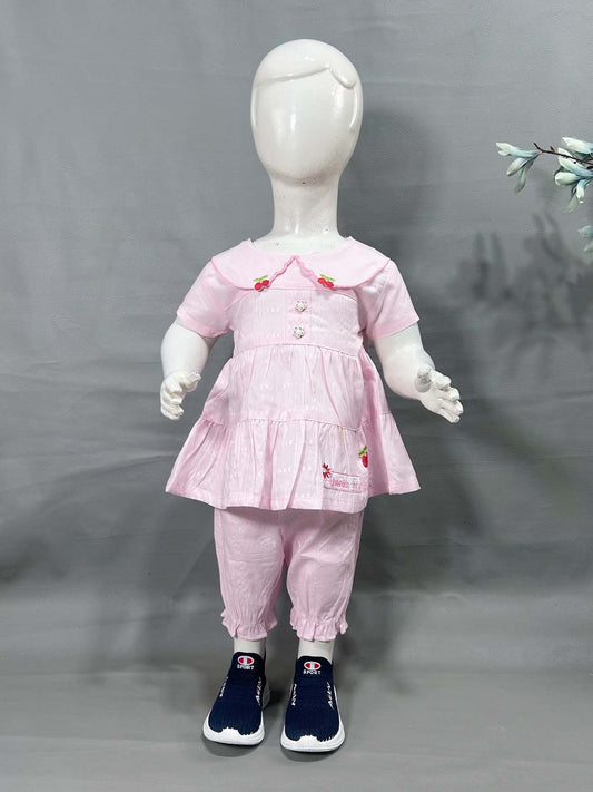 6Mth - 12Mth Pink Suit For Newborns NBS672