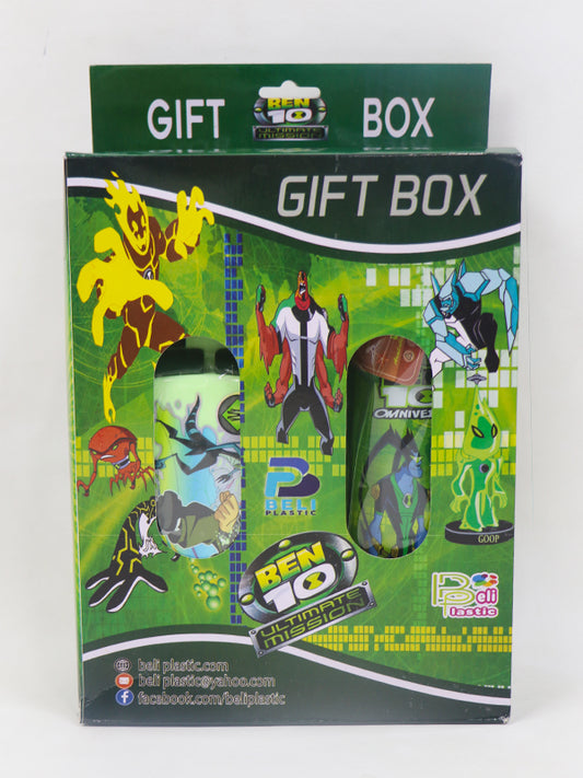 Kids Lunch Box & Water Bottle Ben 10 Gift Box