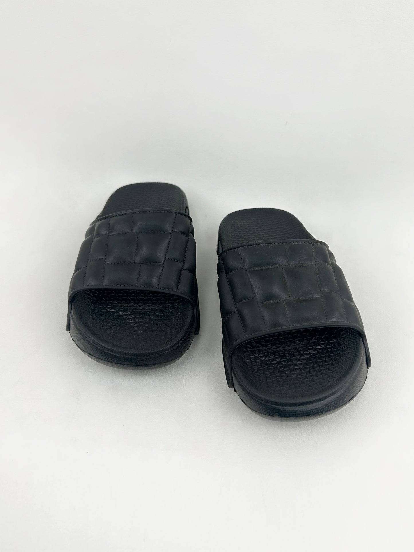 Black Casual Soft Slippers for Kids KS01