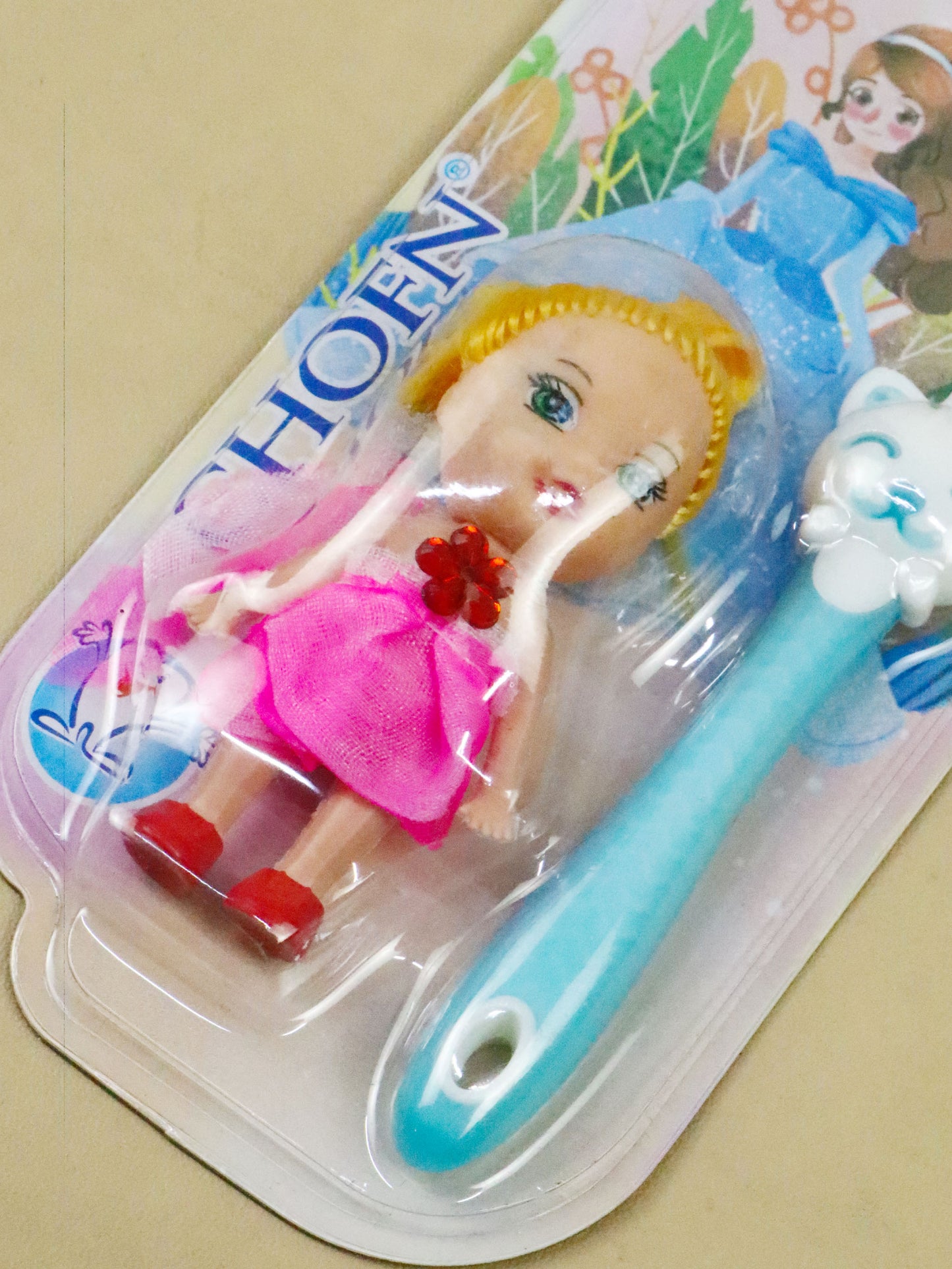 Manual Kids Toothbrush With Toy TB08