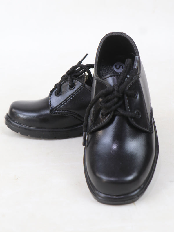 KS16 Kids School Shoes 7Yrs - 17Yrs Black